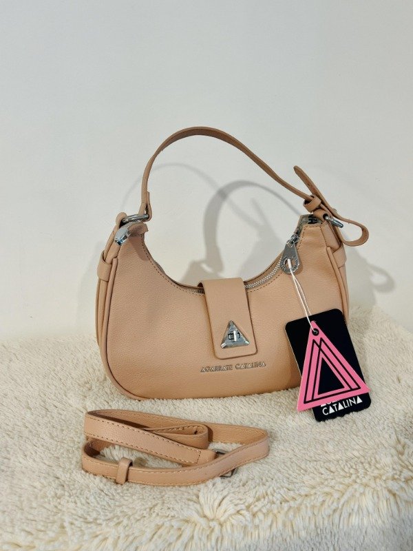 Producto - Mini bag agarrate catalina rosa nude