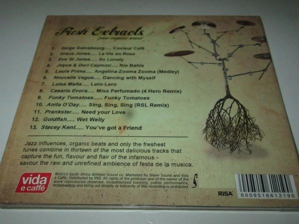Producto - CD FRESH EXTRACTS PURE ORGANIC GRACE JONES GAINSBOURG 39D - 1