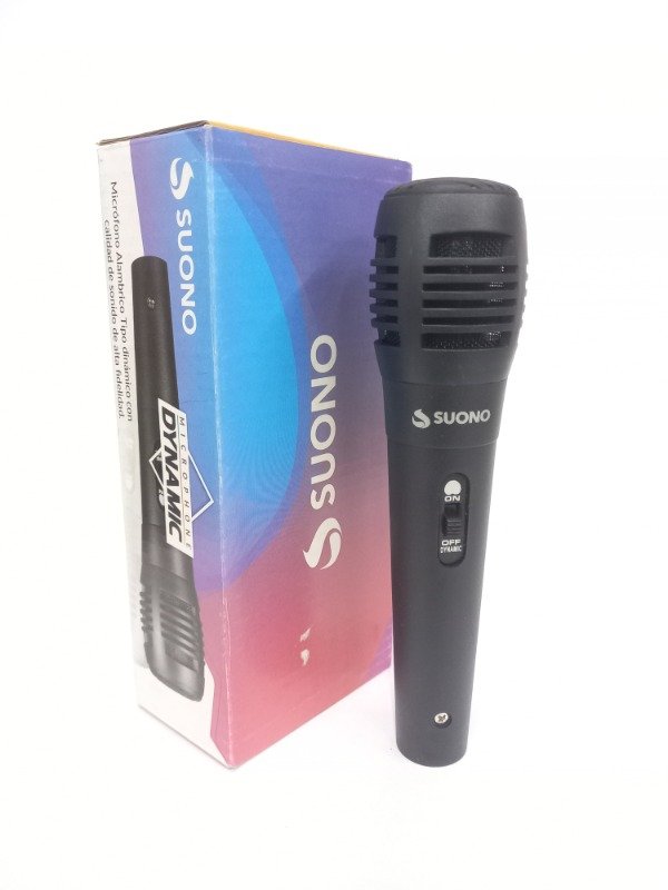 Producto - Micrófono Con Cable Estudio Pc Karaoke Color Negro