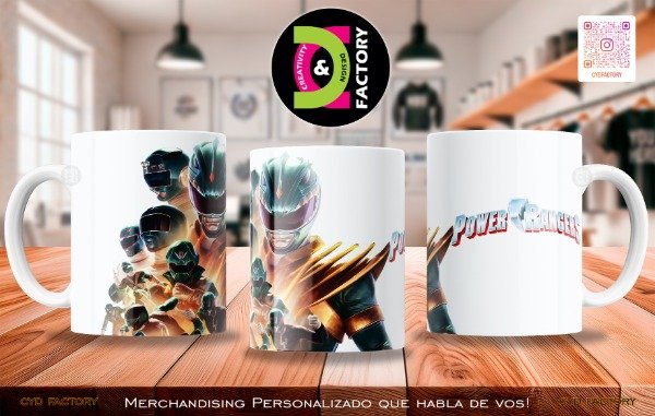 Producto - Taza Power Rangers - TZ-RT-BL-11OZ-161-TVS-PR