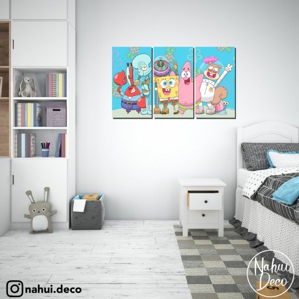 Producto - Bob Esponja Triptico MOD 1