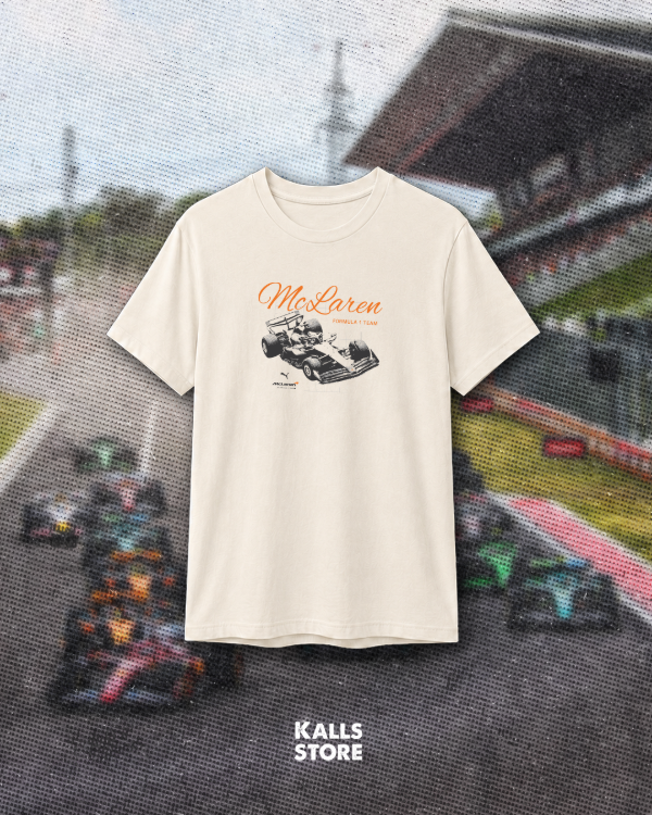 Producto - Remera natural Mclaren #pum4