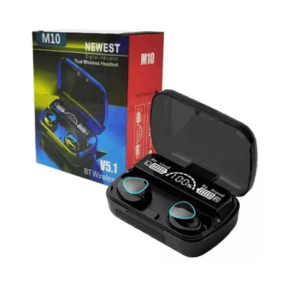 Producto - AURICULAR IN EAR BLUETOOTH M10 NEGRO