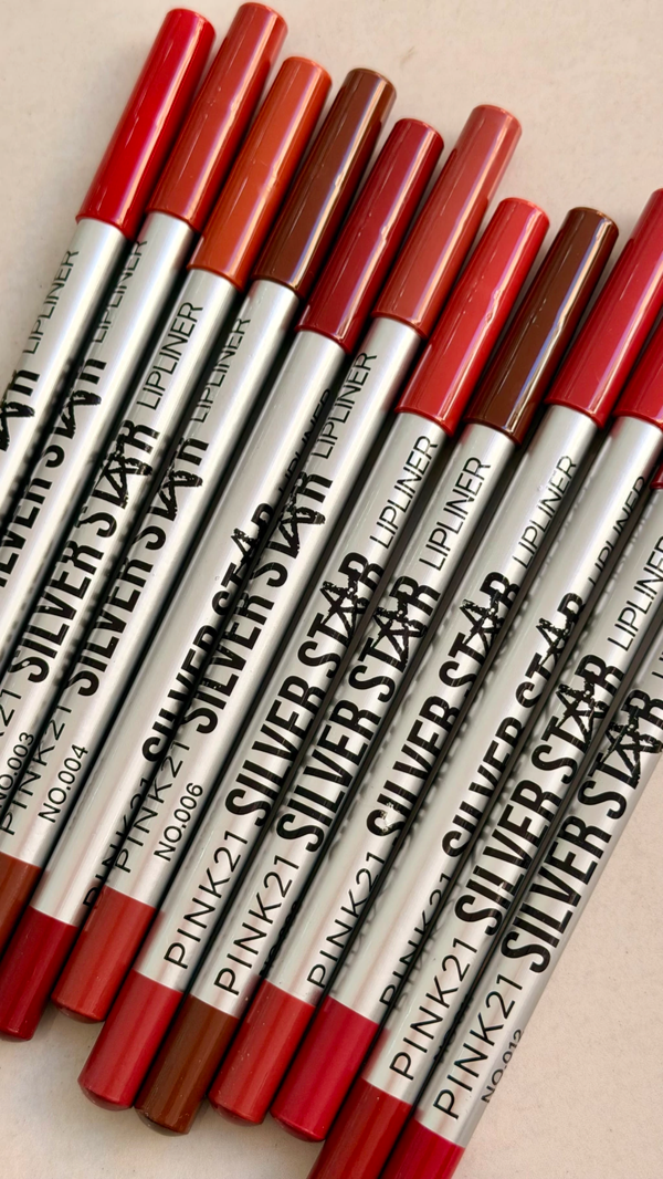 Producto - Delineador de Labios Silver Star Pink 21 Pack x12 unidades