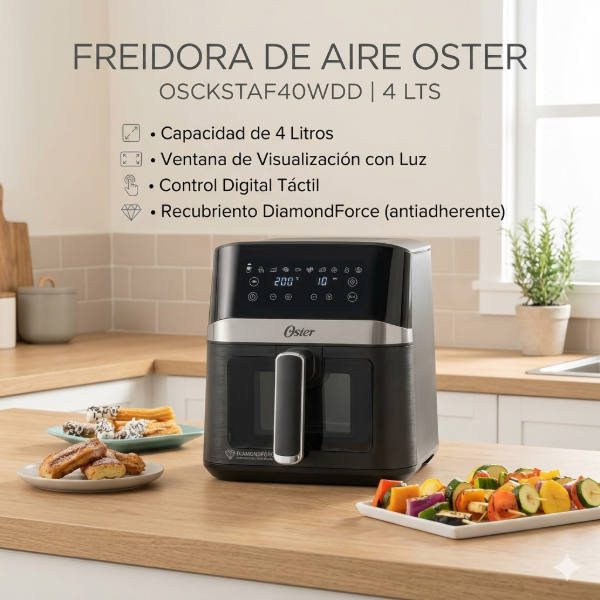 Producto - FREIDORA DE AIRE OSTER OSCKSTAF40WDD 4LTS