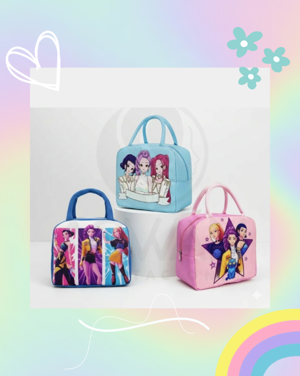 Producto - Lunchera Bolso Térmico Guerreras K-pop