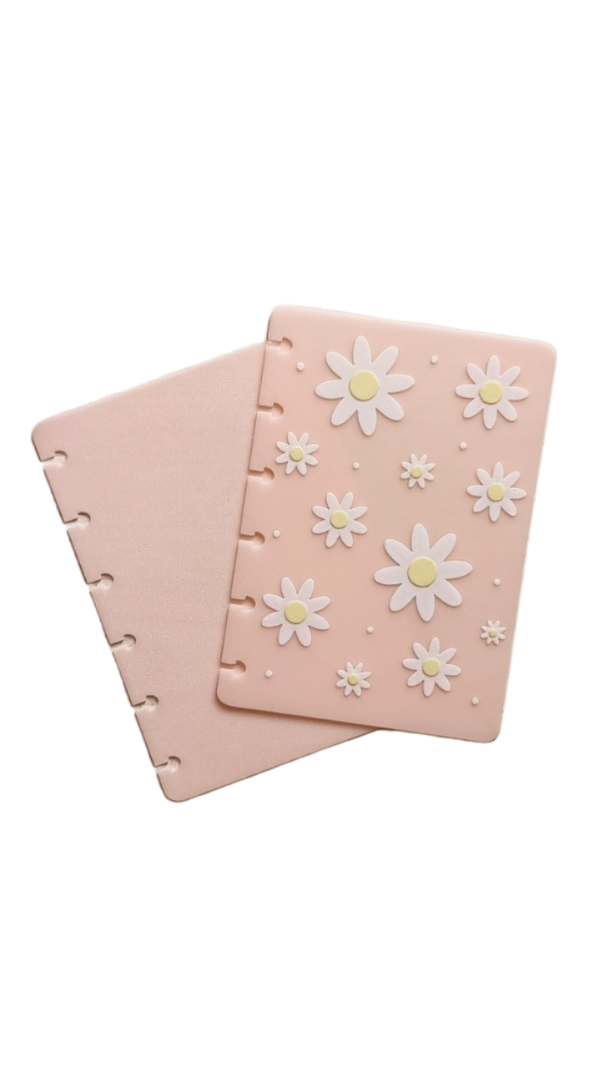 Producto - Tapas A6 Cuaderno Agenda De Disco Inteligente - Margaritas