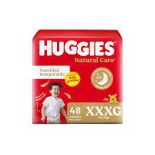 Producto - HUGGIES NATURAL CARE TALLE XXXG X 48