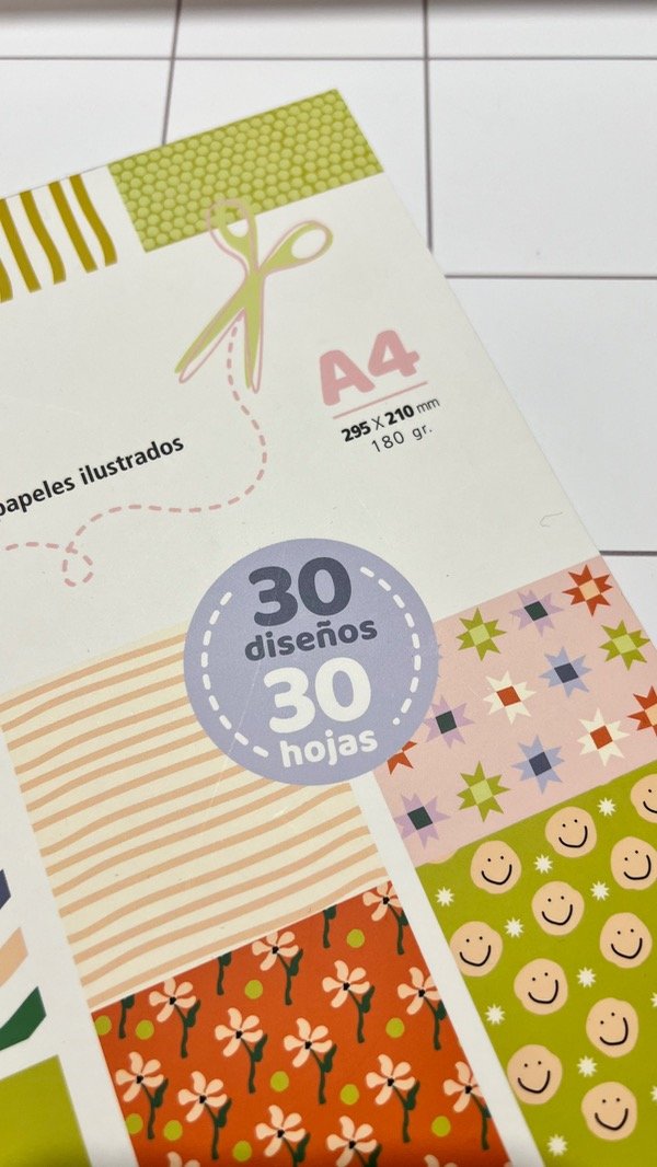 Producto - Papeles ilustrados creativa A4 - 2
