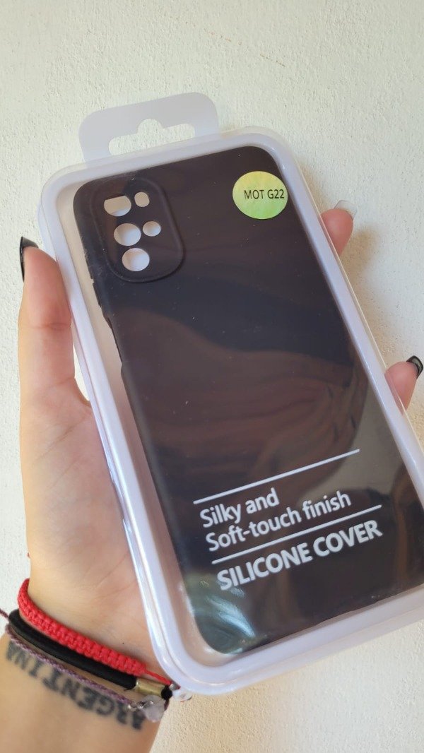 Producto - G22 silicona case con felpa negra