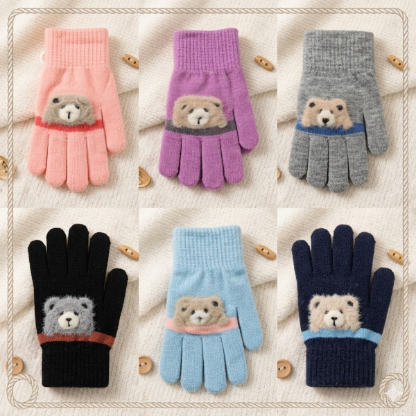 Producto - GUANTES PARA NIÑOS XPAK 12PC 16CM OSITO