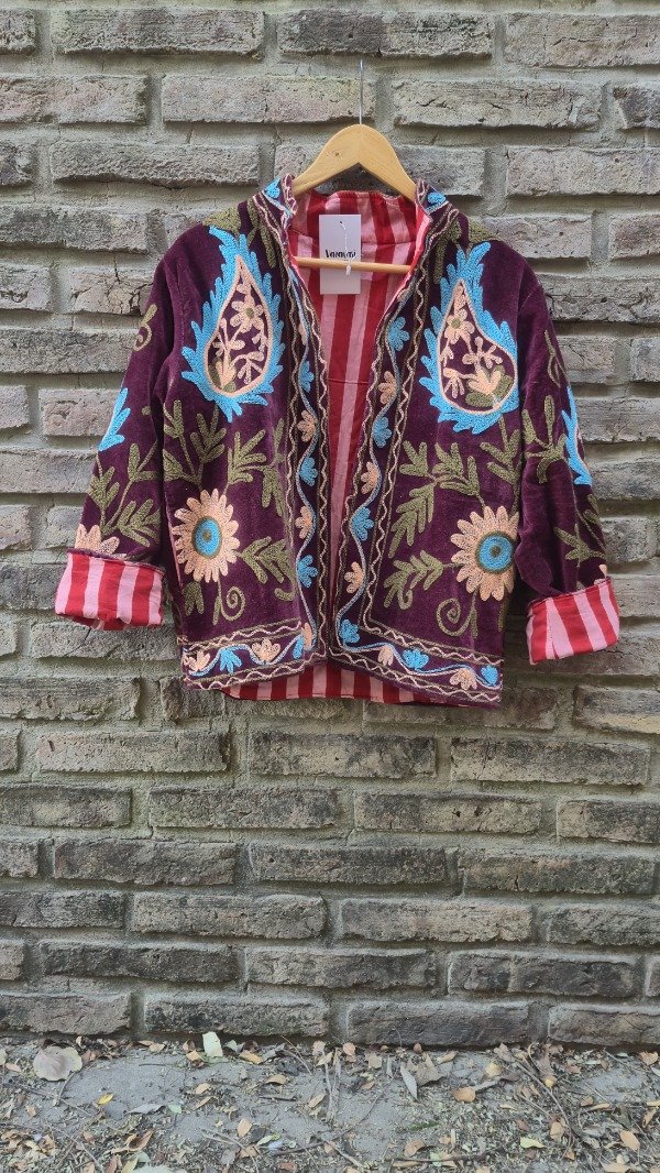 Producto - Chaqueta Varanasi Bordo