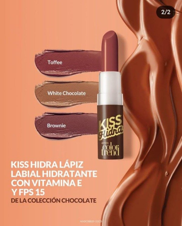 Producto - Labial Cremoso Color Trend Kiss Hidra chocolatte