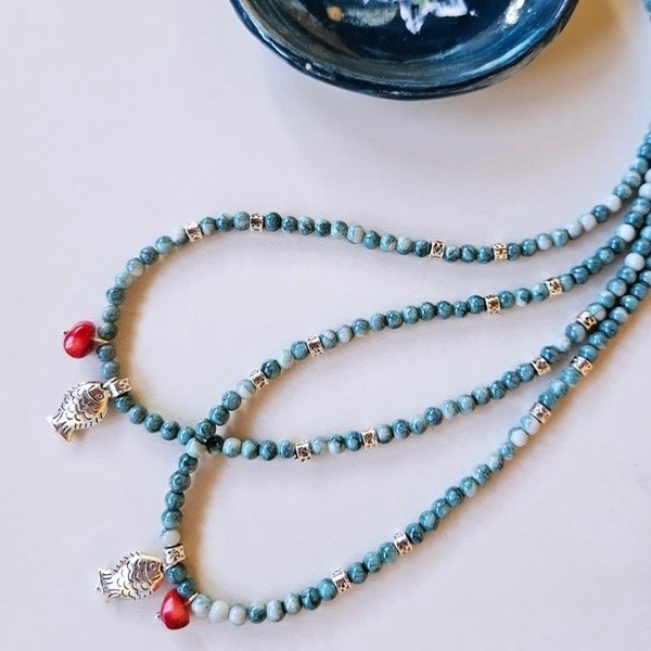 Producto - Collar Ocean Mar profundo