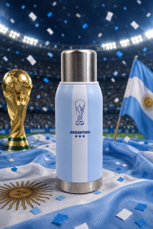 Producto - TERMO ACERO INOX 750 ML LICNCIA ( CLANDY) COD 1231