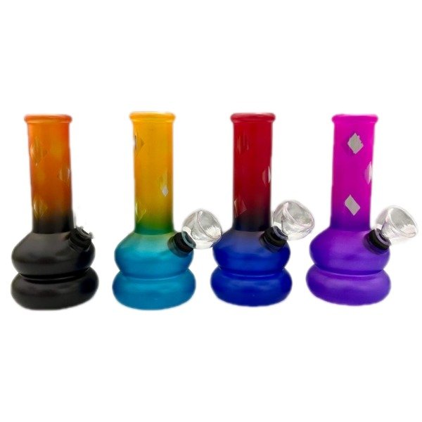 Producto - BONG VIDRIO 13 CM COLORES