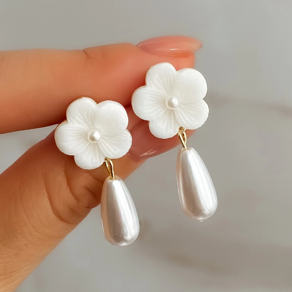 Producto - AROS FRESIA BLANCA 3.4CM