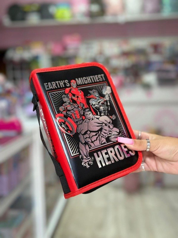 Producto - Cartuchera heroes plegable - multiescope