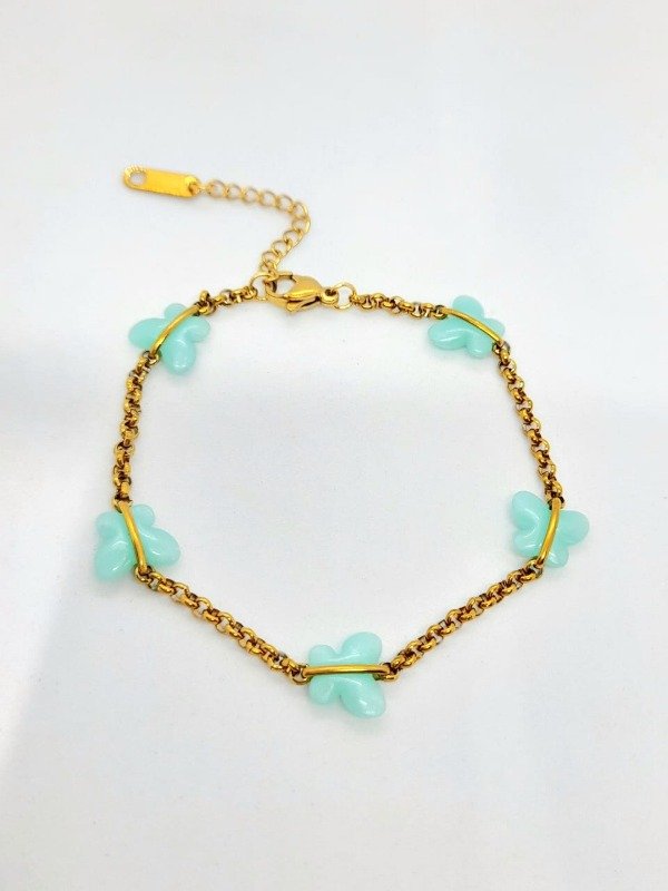 Producto - Pulsera con dijes mariposa 02