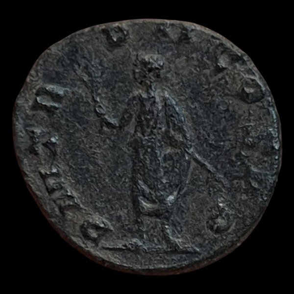 Producto - Claudio II Gótico (269 DC) AE Antoniniano. Ceca de Roma - PM TRP II COS PP