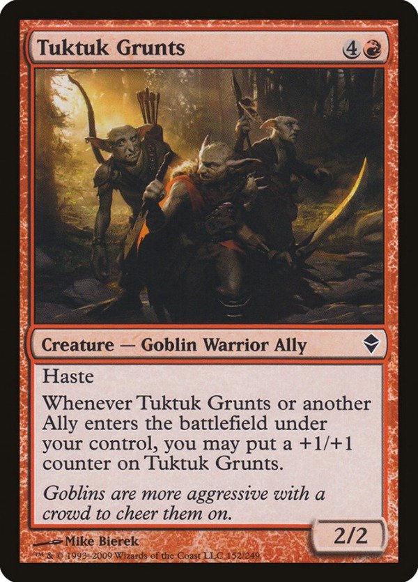 Producto - Tuktuk Grunts  Zendikar