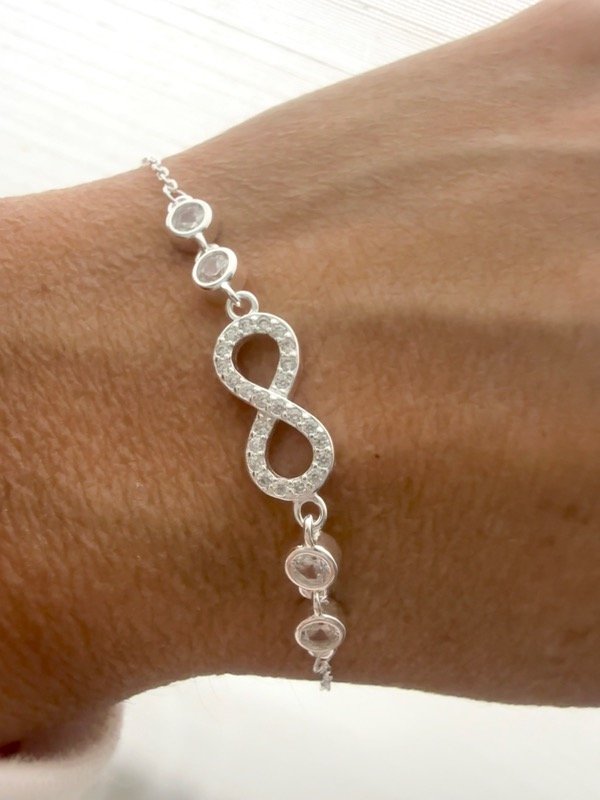 Producto - Pulsera infinito plata 925