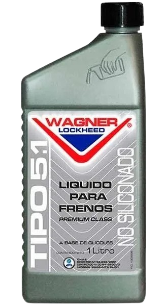 Producto - LIQUIDO DE FRENOS TIPO 5.1 WAGNER X1lts
