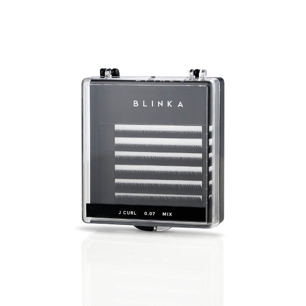 Producto - Extensiones Blinka - 6 líneas - Curvatura J - 0,07 Mix (4-5-6-7mm)