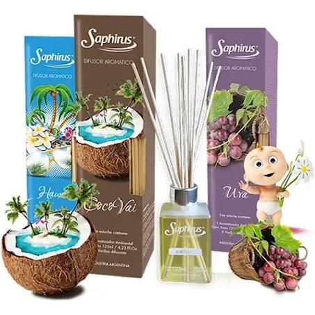 Producto - DIFUSOR VARILLAS SAPHIRUS 125ML.