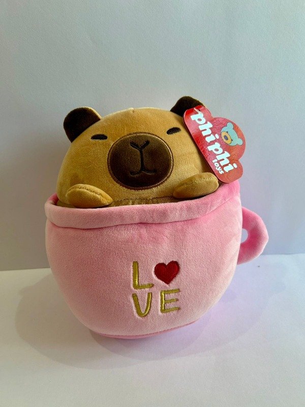 Producto - PELUCHE CAPIBARA EN TAZA 21CM