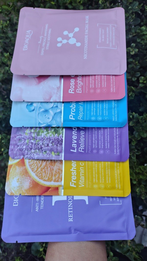 Producto - Mascarillas faciales Bioaqua - 0
