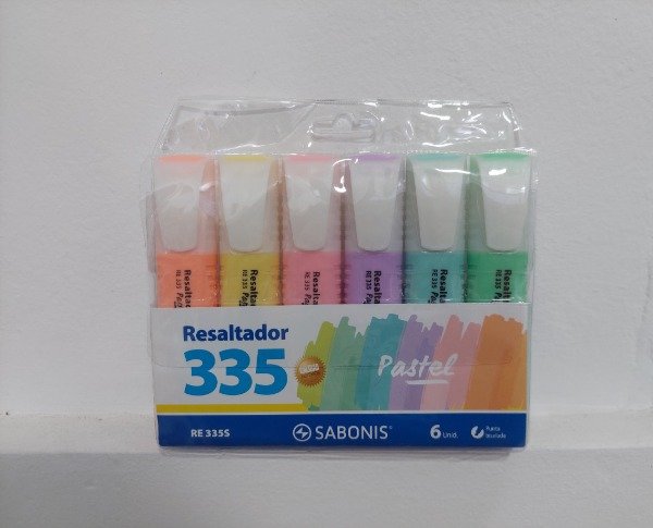 Producto - Resaltadores Pastel Saboni