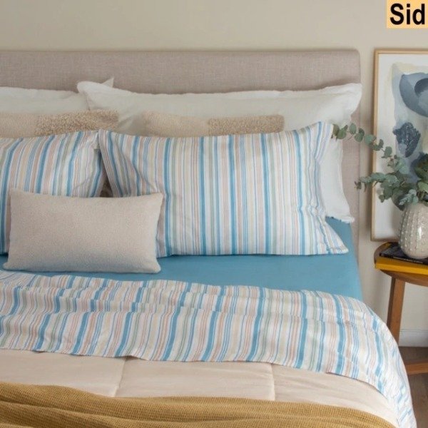 Producto - Juego de sábanas 2 1/2 plazas Arco Iris mixto