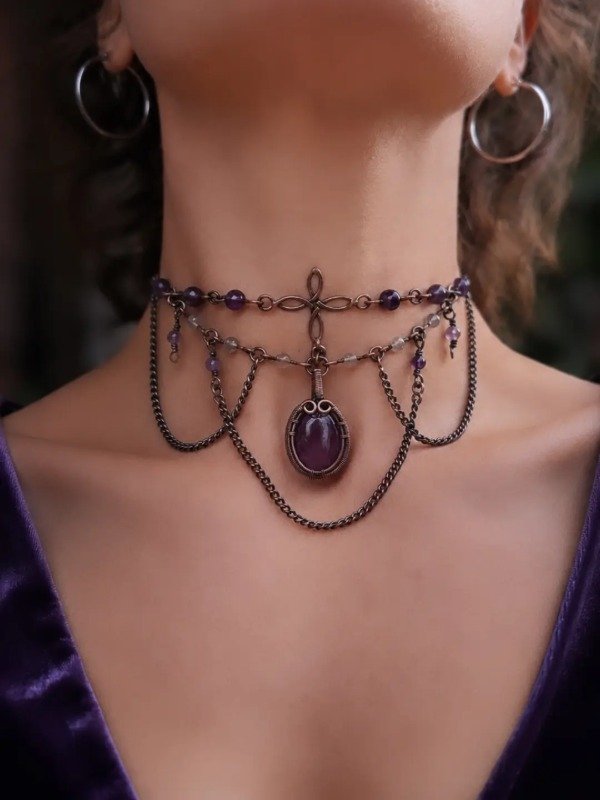 Producto - Choker nudo de brujas