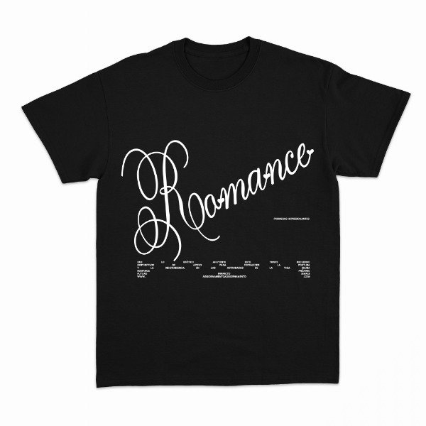 Producto - Romance en negro y en preventa
