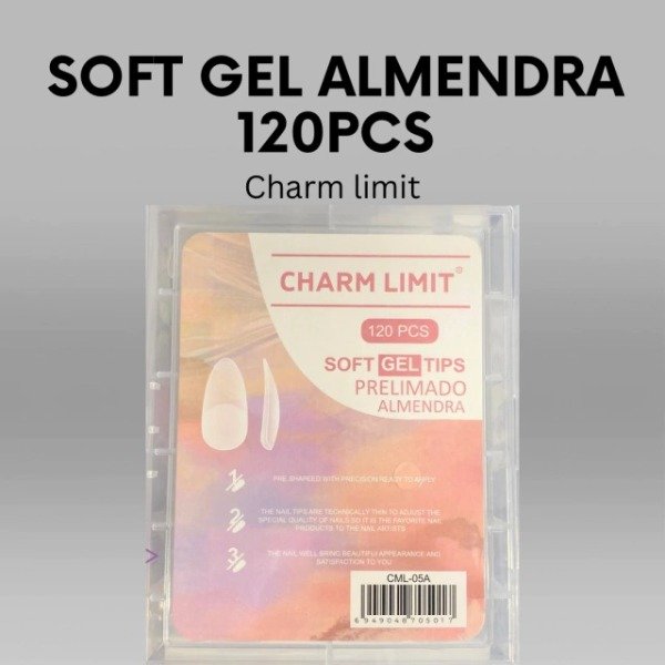 Producto - Tips charm limit almendra 120u
