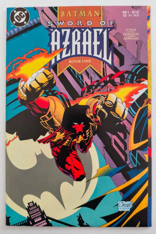 Producto - Batman Sword of Azrael #1 (1992) - Primera aparición de Azrael