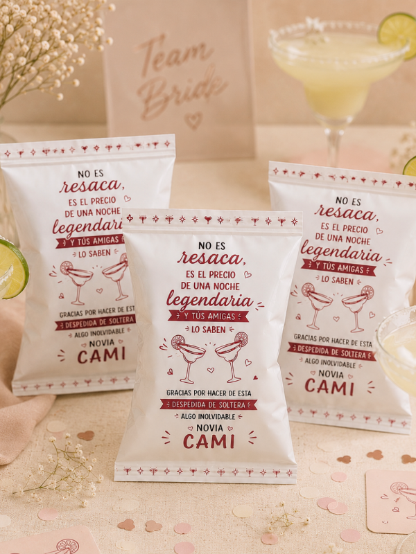 Producto - 25 Chip Bag para Kit Anti Resaca - 0