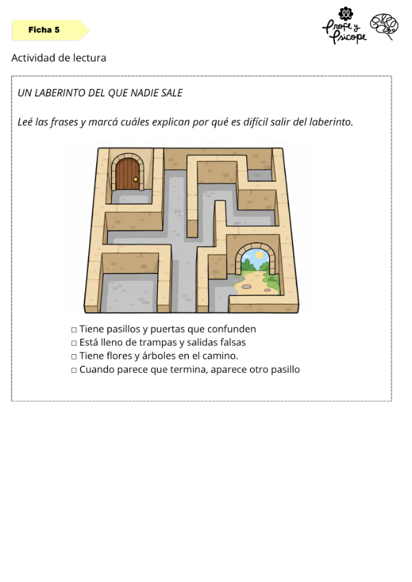 Producto - LABERINTOS I: TESEO Y EL MINOTAURO: 5to y 6to 3 niveles de alfabetización - 8