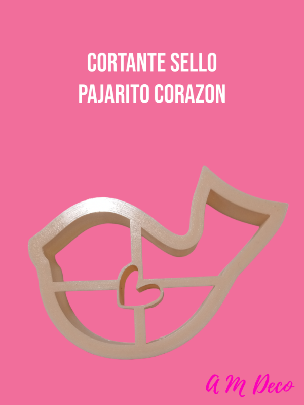 Producto - Cortante 3D Pajarito