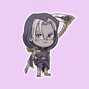 Producto - Stickers en Vinilo - Hades - Thanatos