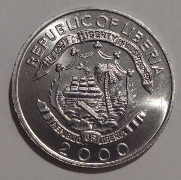 Producto - Liberia 5 centavos año 2000 - 1