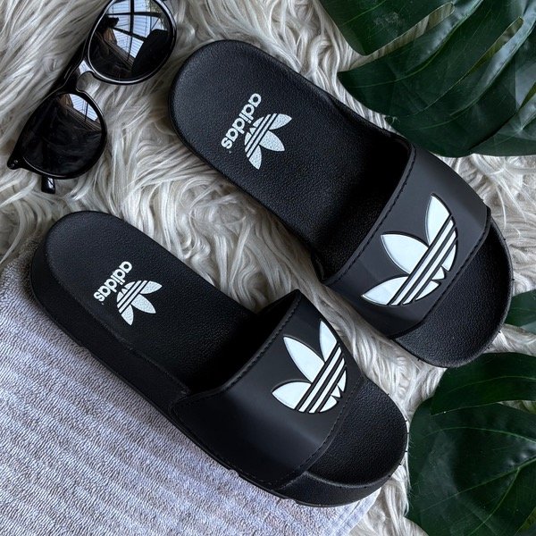 Producto - Ojotas Adidas logo blanco