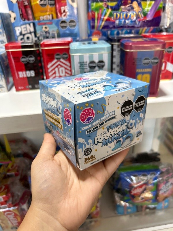 Producto - CHICLE FIERITA RECARGADO MUNDIAL x 50