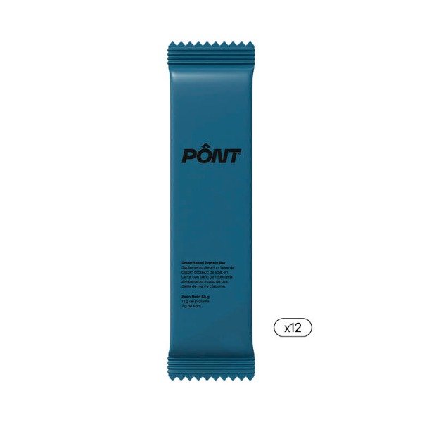 Producto - Barra Proteica 18g Crema de Mani y Chocolate Semiamargo x 55g - Pont