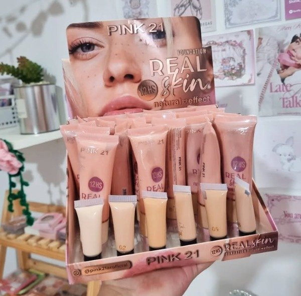 Producto - Base cobertura natural Pink 21