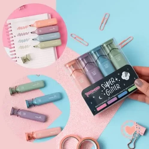 Producto - RESALTADOR PUNTO CERO SUPER GLITTER x4u.