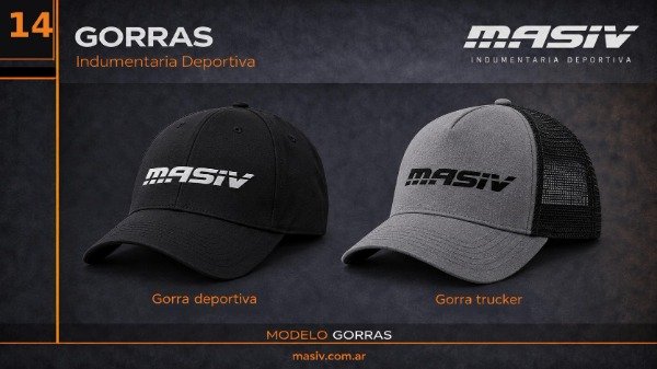 Producto - Gorras deportivas y trucker