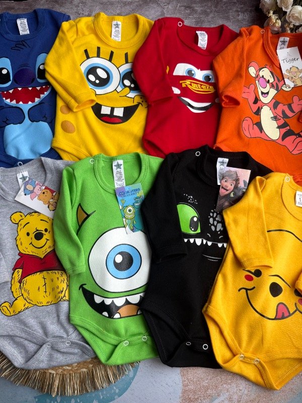 Producto - Bodys ML x10 surtidos