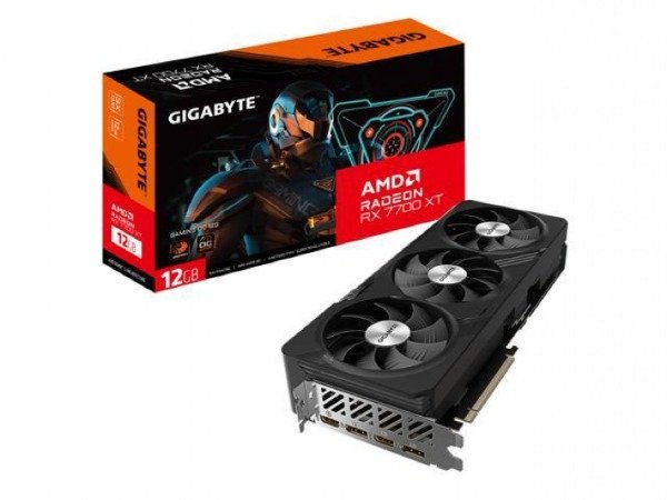 Producto - PLACA DE VIDEO GIGABYTE RADEON RX 7700 XT GAMING OC 12GB